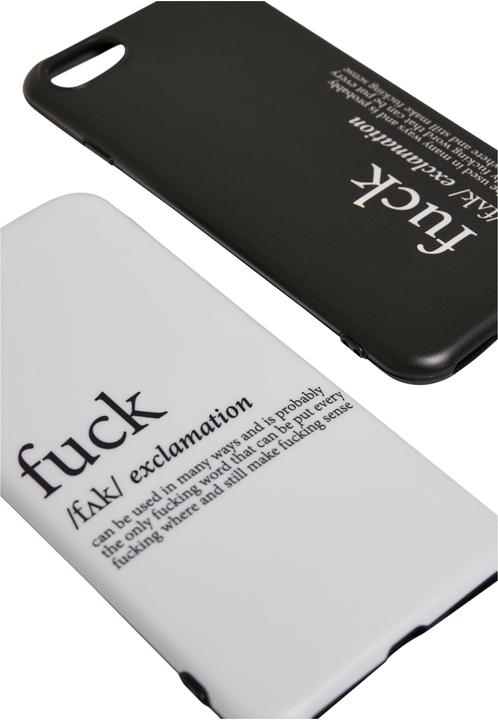 Immagine prodotto Mister Tee Fuck I Phone 6/7/8 Phone Case Set (Apple iPhone 7, Apple iPhone 6, Apple iPhone 8)