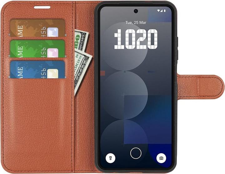 Produktbild Cover-Discount Nothing Phone (3a) Pro - Leder Etui Hülle (Nothing Phone (3a) Pro)