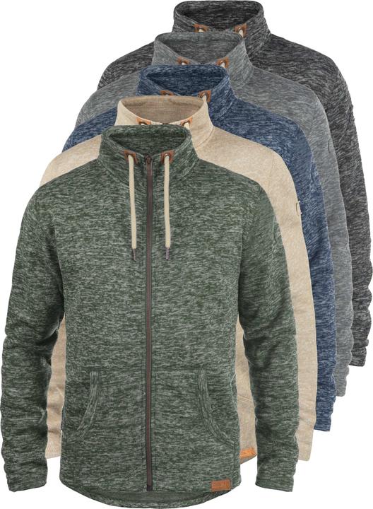 Immagine prodotto Solid Luki Giacca In Pile Giacche In Felpa Da Uomo Con Collo Alto (L)