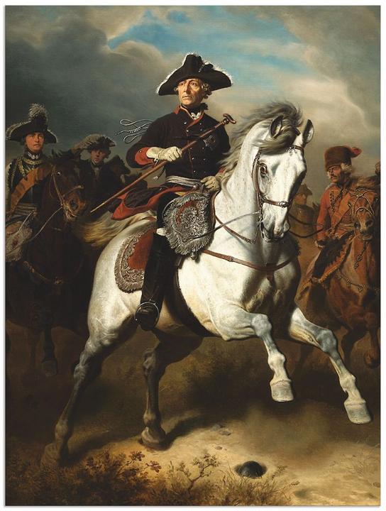 Produktbild Artland Friedrich der Grosse zu Pferde. 1861 T6XR (60 x 80 cm)