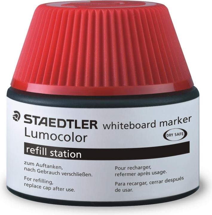 Produktbild Staedtler ® Nachfülltinte Marker Lumocolor® refill station Flasche rot 20ml (Rot, 1 x)