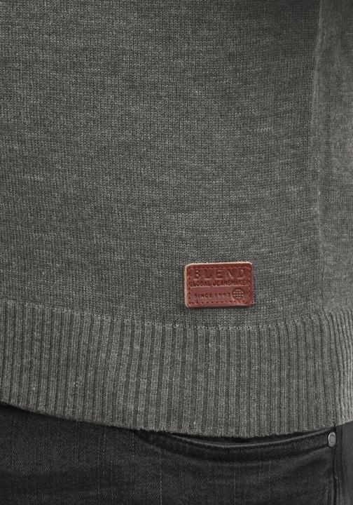 Actual product image Blend Lasse Men's Jumper Knit Pullover With V-Neck Flecked (XXL)