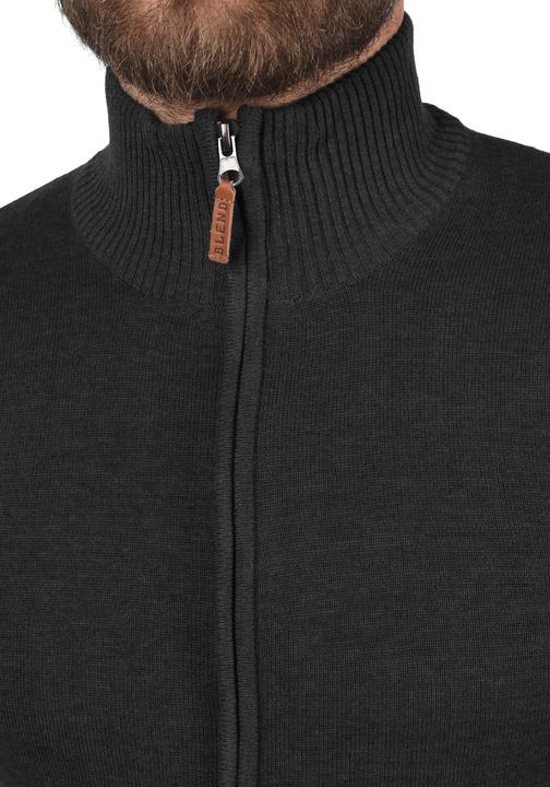 Immagine prodotto Blend Norman Cardigan Maglione Maglia Con Bottoni Da Uomo Con Collo Alto Stampa (XXL)