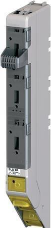 Produktbild ABB SLD 00 3-pole sikringsafbryderliste DIN 00 til Kabeldon, 1-afgang 160A NH00, 4 moduler. nul klem