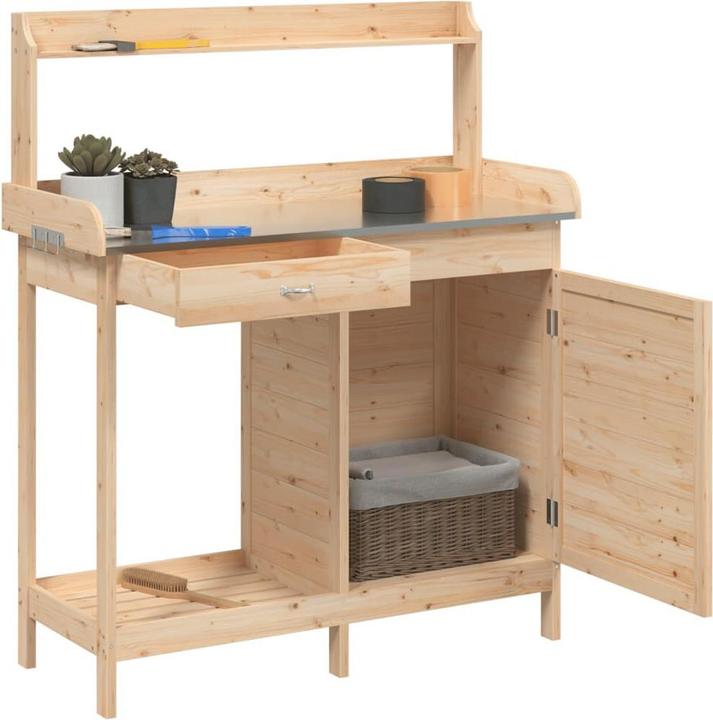 Produktbild VidaXL Pflanztisch mit Schrank