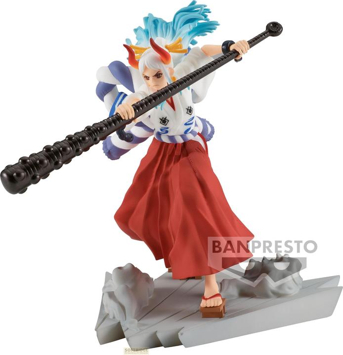Actual product image Banpresto One Piece SenkoZekkei Yamato 11cm