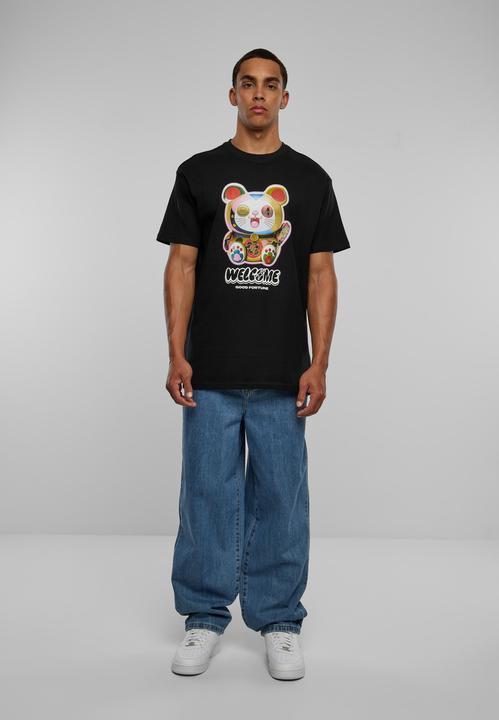 Actual product image Urban Classics Welcome Cat Heavy Oversize Tee - 91503 (S)