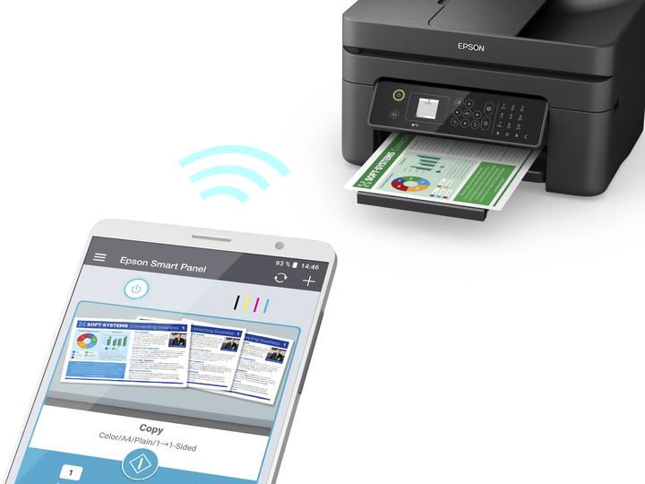Actual product image Epson WorkForce WF-2840DWF (Ink, Colour)