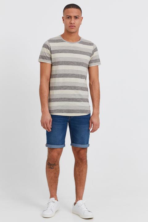 Immagine prodotto Solid Thicco Maglietta A Maniche Corte T-Shirt Con Stampa Da Uomo Con Girocollo In Cotone 100% (L)