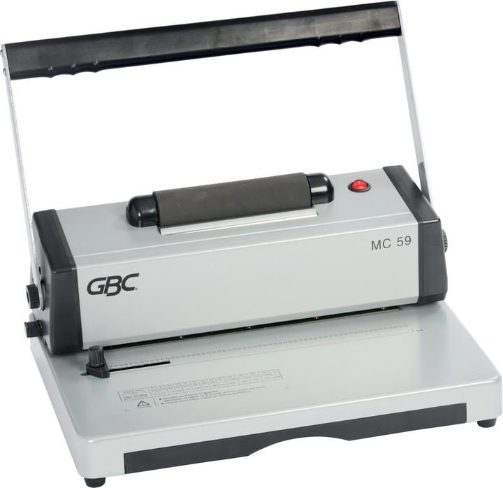 Image du produit GBC Machine à découper et à relier en spirale MC59 (Reliure en fil)