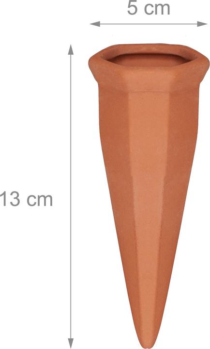 Actual product image Relaxdays 10x clay cone (Clay cone)