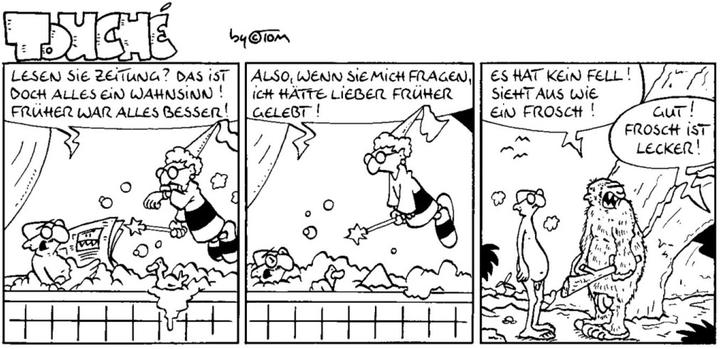 Produktbild TOM Touché 9000: Comicstrips und Cartoons (Deutsch, ©TOM, 2023)