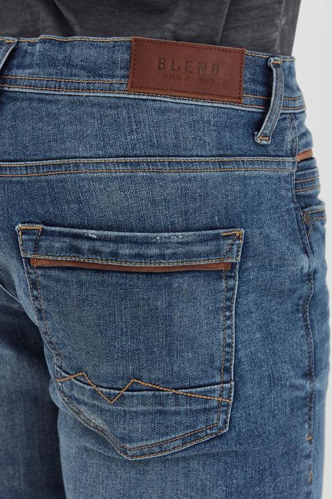 Immagine prodotto Blend Martels Pantaloncini Di Jeans Shorts Bermuda Da Uomo elasticizzato Slim (S)