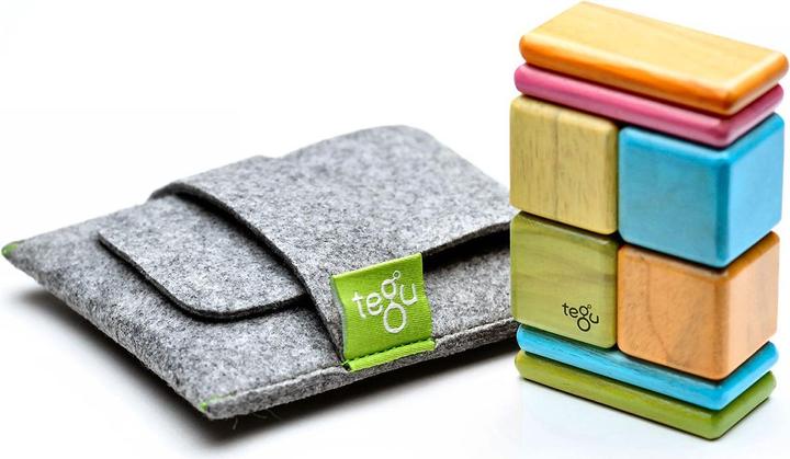 Produktbild Tegu Holzset farbig mit Beutel