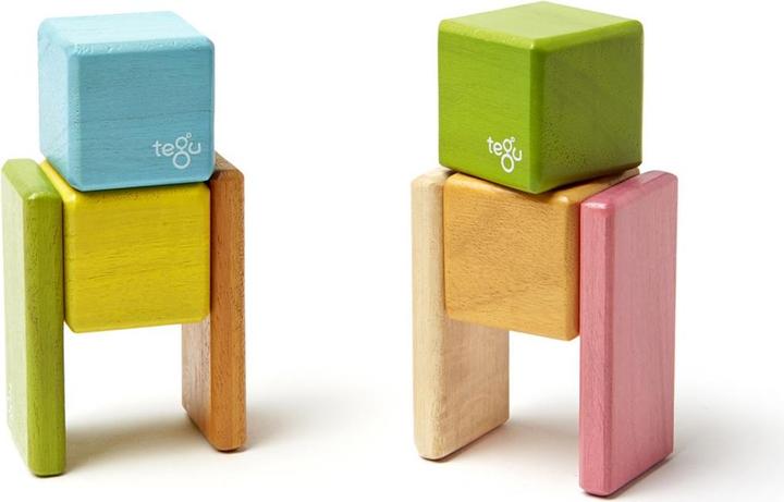 Produktbild Tegu Holzset farbig mit Beutel