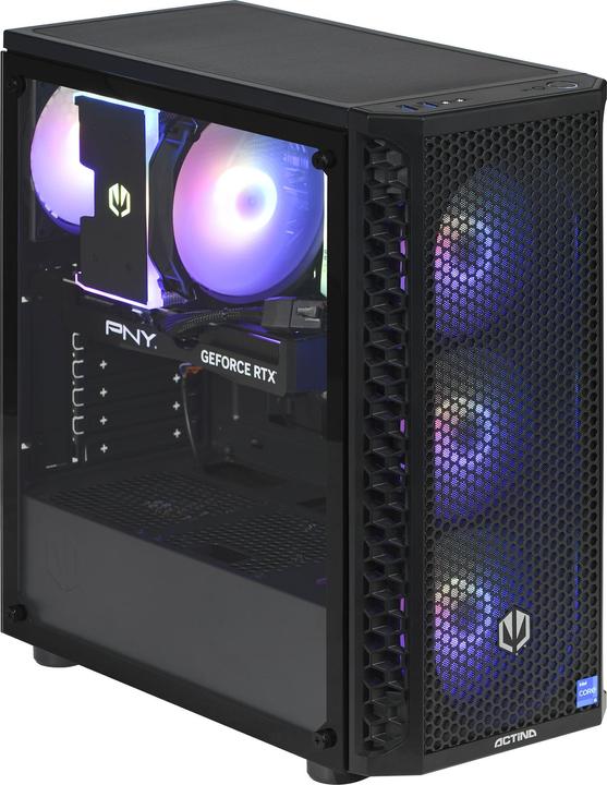 Actual product image Actina 5901443387503 PC Intel® Core™ i5 i5-14400F 16 GB DDR4-SDRAM 1 TB SSD NVIDIA GeForce RTX 4060 (Intel Core i5-14400F, 16 GB, 1000 GB, GeForce RTX 4060)