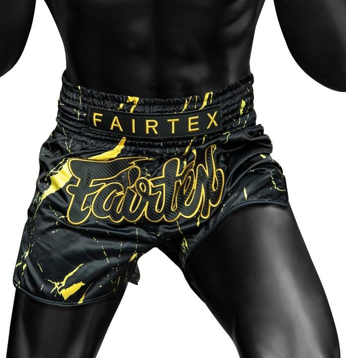 Produktbild Fairtex Muay Thai Shorts Black Marble (XXL)