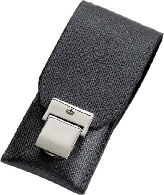 Image du produit Herba Set de manucure 3 pièces Inox dans un étui de rangement, noir