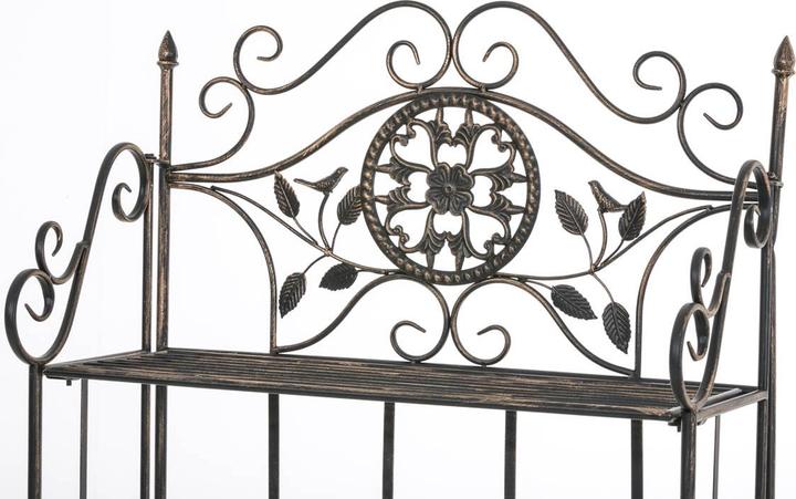 Actual product image CLP Flora freestanding shelf, bronze (66 x 32 x 175 cm)
