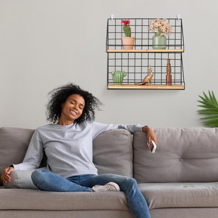 Produktbild Relaxdays Wandregal (45 x 16 x 41 cm)