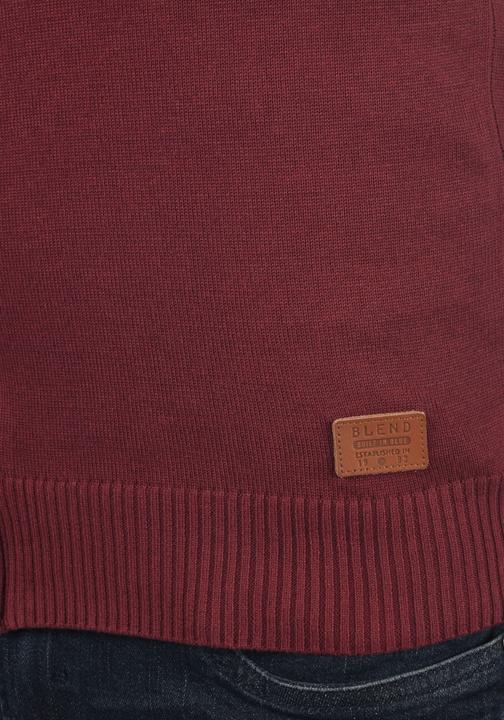 Immagine prodotto Blend Robin Maglione Pullover Troyer da Uomo Con Collo Alto Stampa (XXL)