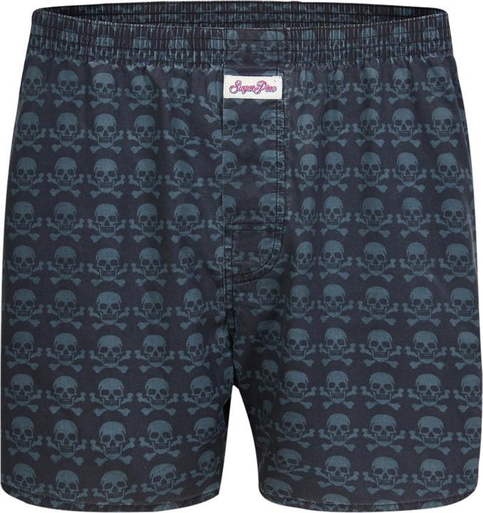 Sugar Pine Vintage-Boxershorts Skulls (S, Einzelpack)