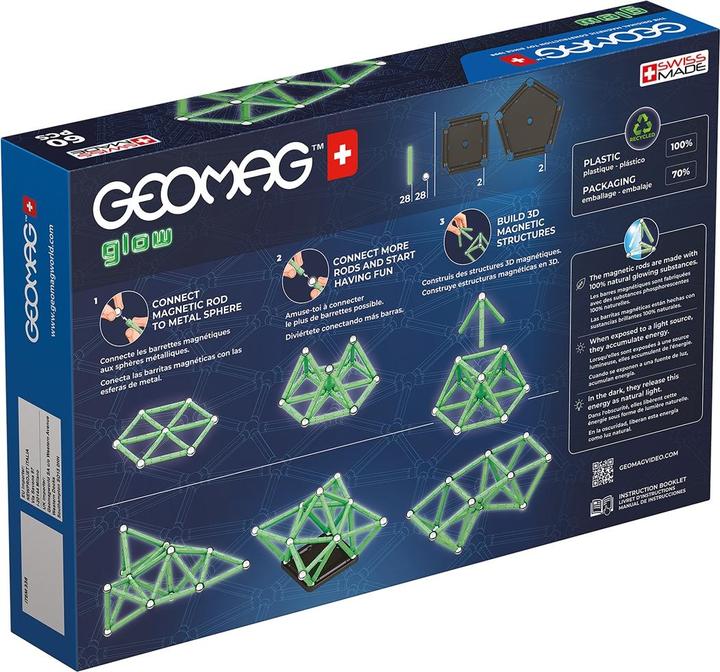Produktbild Geomag Panels Green line Glow