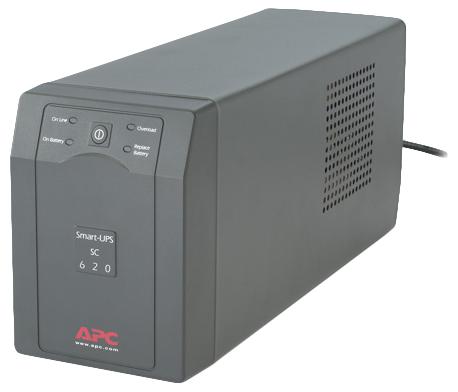 Actual product image APC Smart-UPS SC 620VA - UPS - AC 120 V (620 VA, 390 W, Line-interactive UPS)