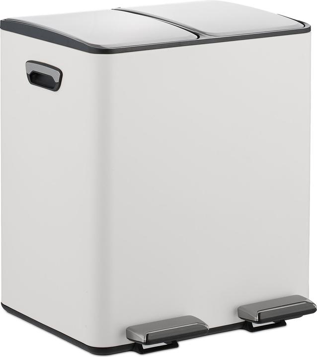 Produktbild Relaxdays Mülleimer Küche 2x 15 Liter (15 l)