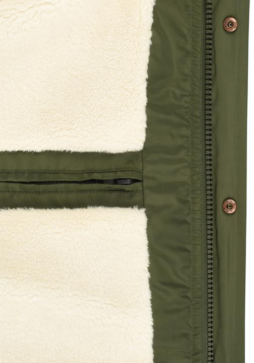 Actual product image Blend Frederic Men's Winter Jacket Outdoor Jacket With Teddy Fleece With Hood (XXL)