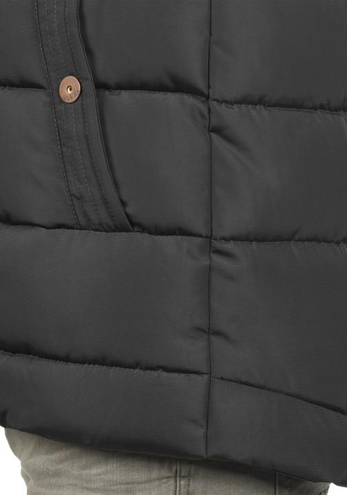 Actual product image Blend Frederic Men's Winter Jacket Outdoor Jacket With Teddy Fleece With Hood (XL)
