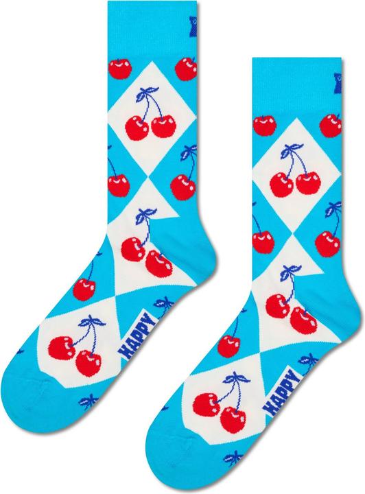 Actual product image Happy Socks Cherry Argyle Sock (Single pack, 36 - 40)