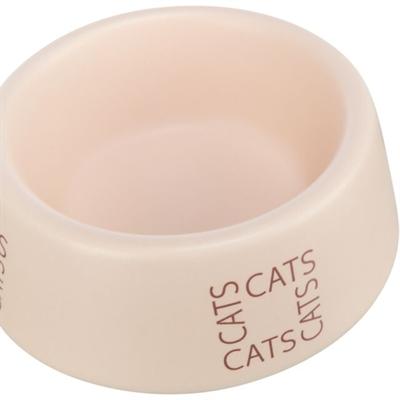 Actual product image Trixie Voerbak / Drinkbak Kat Cats Keramiek Roze - 150 Ml 12 Cm (0.15 l)