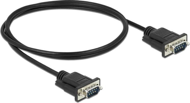 Actual product image Delock Connection cable RS-232 DB9, m-m 1 m (1 m, Industrial cables)
