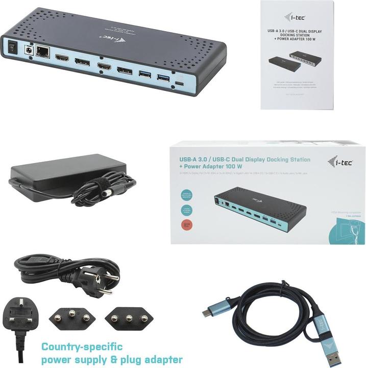 Image du produit i-tec Dualdock (USB-C, 14 Ports)
