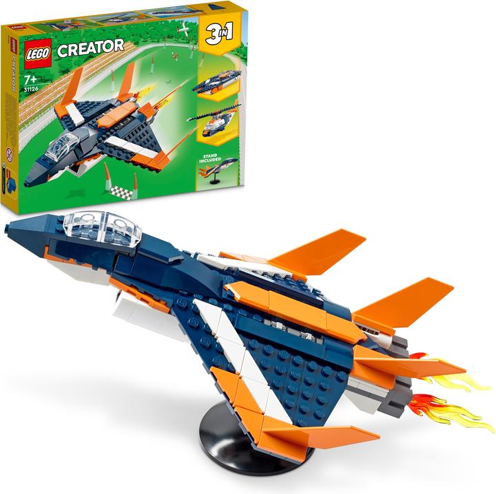 Actual product image LEGO Supersonic jet (31126, LEGO Creator 3-in-1)