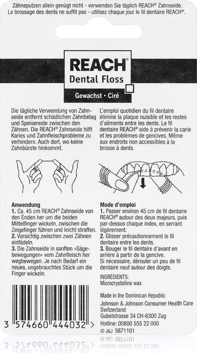 Actual product image Johnson & Johnson Dental floss (200 m)