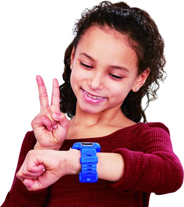 Actual product image VTech KidiZoom Smartwatch MAX bleue