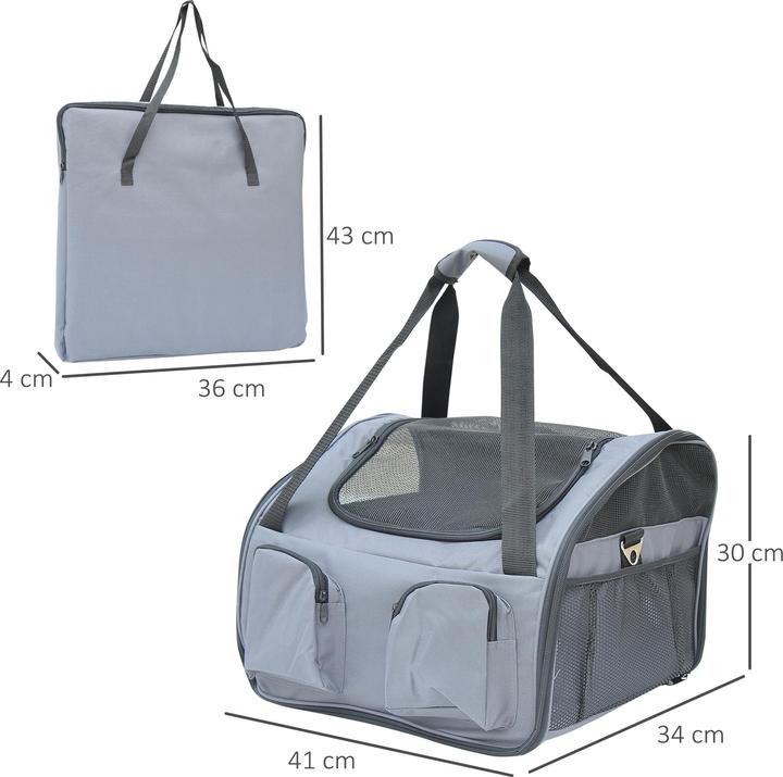 Produktbild PawHut Hundebox fürs Auto faltbar (Hund, Faltbar)