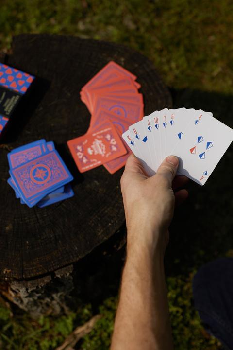 Actual product image Gentlemen's Hardware Twin Pack Playing Cards (English)