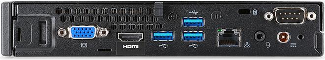 Actual product image Acer Veriton N2510G USFF (Intel Pentium J3710, 4 GB, 128 GB)
