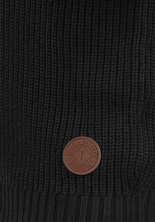 Immagine prodotto Solid Xenos Cardigan Giacca In Maglia Grossa Maglieria Da Uomo Con Collo Alto In Cotone 100% (M)