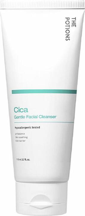 Actual product image The Potions THE POTIONS Cica Gentle Facial Cleanser delikatny żel myjący do twarzy z wąkrotą azjatycką 110ml (Gel, 1 ml)