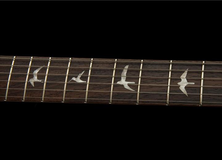 Image du produit PRS SE Custom 22 Semi-Hollow - Jaune Santana (Guitare électrique, Érable, Acajou, Palissandre)