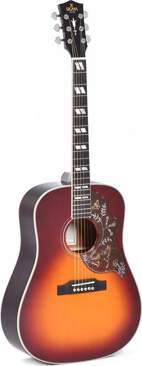 Actual product image Sigma SDM-SG5 (Electric guitar, Ebony, Die-cast chrome, mahogany, Bone)