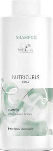 Actual product image Wella Nutricurls Waves Shampoo (1000 ml, Liquid shampoo)