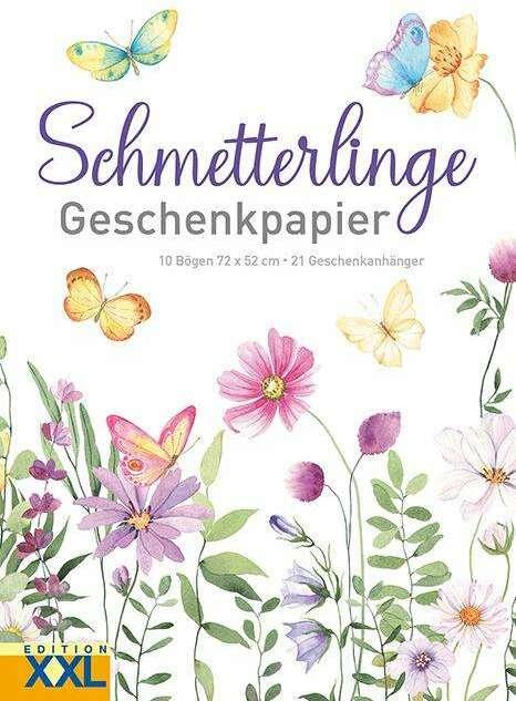 Produktbild Schmetterlinge - Geschenkpapier (Geschenkpapier, 10 x)
