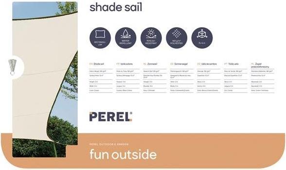 Produktbild Perel Sonnensegel (400 x 300 cm)