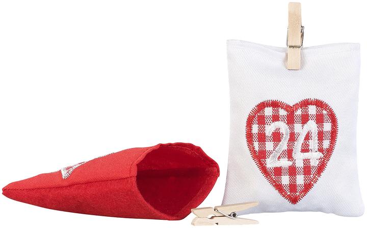 Image du produit Infactory Guirlande avec 24 petits sacs