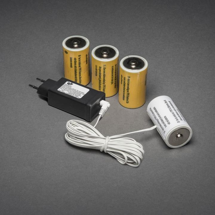 Produktbild Konstsmide Netzadapter für Batterieartikel (3 m)